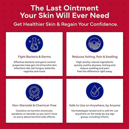 emuaid EMUAIDMAX Ointment for Itchy Skin, Maximum Strength Treatment for Athlete's Foot, Psoriasis, Jock Itch, Rash, Eczema, Cold Sores, Blisters, and Yeast Infection 2oz